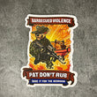 Load image into Gallery viewer, AUSSIEQ BBQ Barbecued Violence Triple Sticker Gift Pack