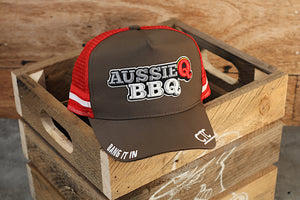 AUSSIEQ BBQ Country Trucker Caps Trucker Hat