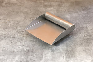 stainless steel food scraper