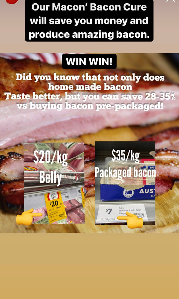 Macon' Bacon Cure 1.62 kg TUB