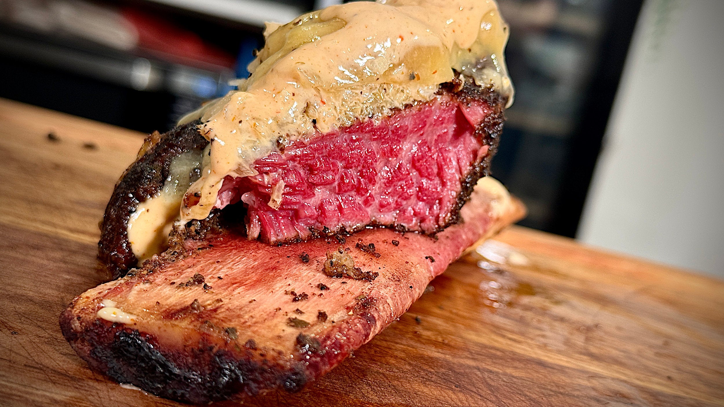 Pastrami Reuben Beef Rib (better than sandwich) – AUSSIEQ BBQ