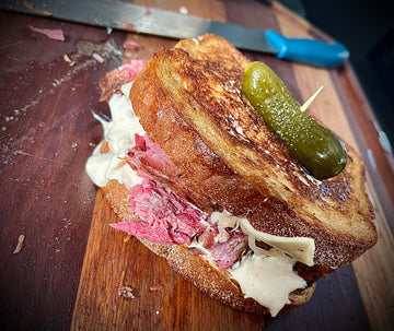The Pastrami Brisket Sandwich - Reuben