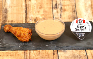 KFC Original recipe chicken with homemade supercharger sauce