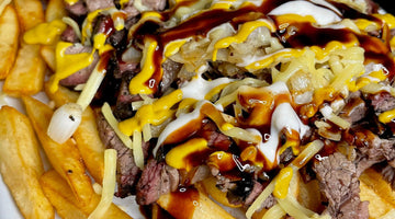 Smoked brisket cheese loaded fries aka chips