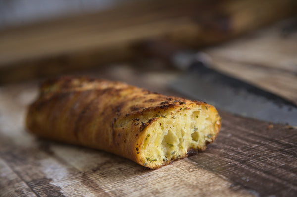 Homemade garlic bread