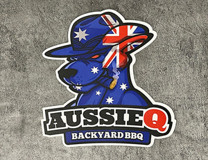 AUSSIEQ BBQ Barbecued Violence Triple Sticker Gift Pack