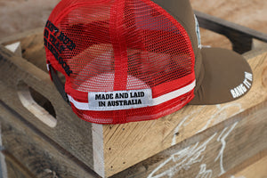 AUSSIEQ BBQ Country Trucker Caps Trucker Hat