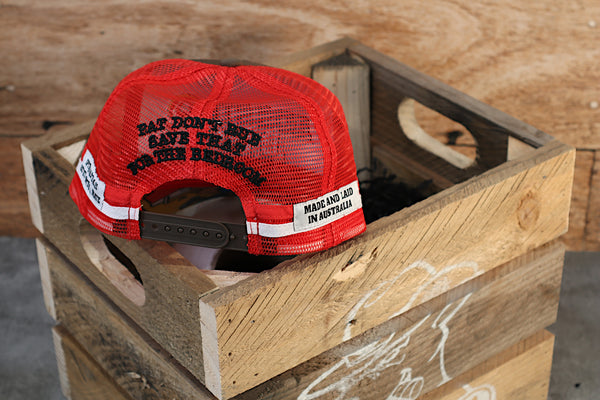 AUSSIEQ BBQ Country Trucker Caps Trucker Hat
