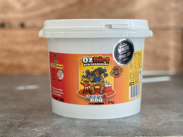 Oz Dirt BBQ Rub & Seasoning 1.5kg Tub