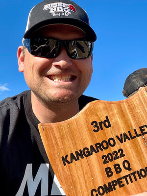 winning third best brisket in Kangaroo Valley