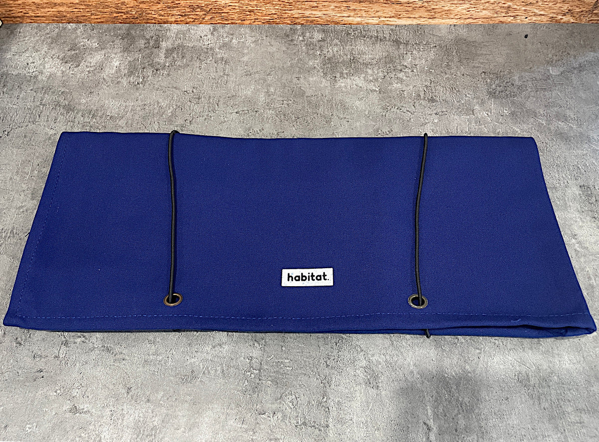 Habitat Canvas Knife Roll Holder AUSSIEQ BBQ