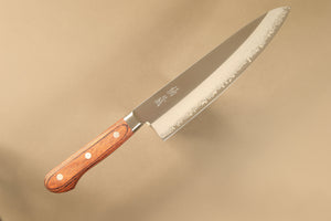 Suncraft Clad Damascus 210mm Gyuto kitchen knife