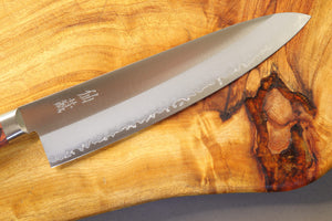 Suncraft Clad Damascus 210mm Gyuto kitchen knife