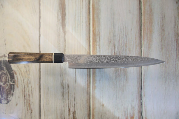 Suncraft Black Damascus 210mm slicer kitchen knife
